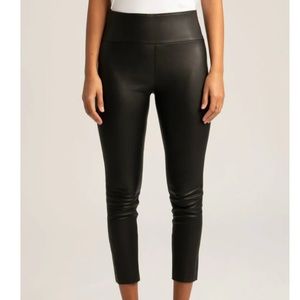 Sprwmn cropped leather leggings